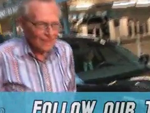 Larry King Leaves CNN In Hollywood