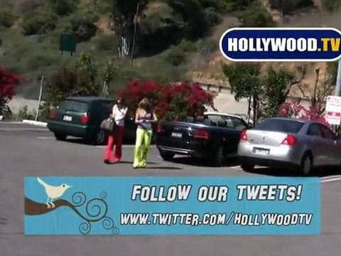 Miley Cyrus Gets Her Nails Done And Gets A Tan