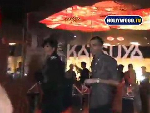 Kim Kardashian At Katsuya Restaurant