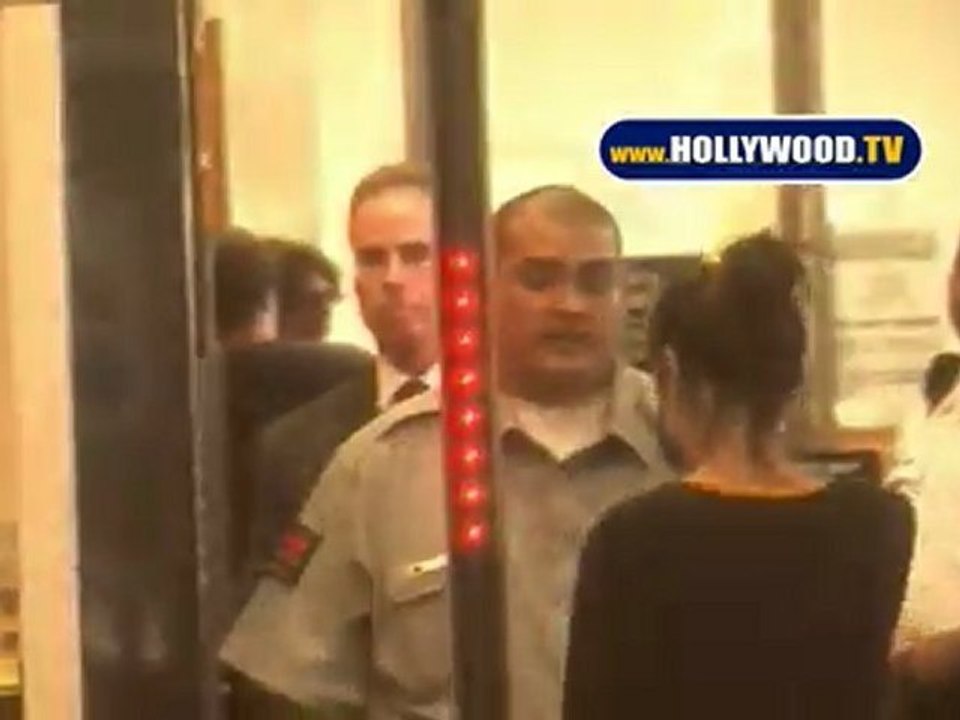 Ali Lohan At The Beverly Hills Courthouse