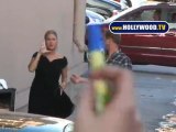 Christina Applegate Arrives At Jimmy Kimmel Live!