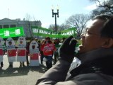 China's Xi Jinping Met With Protests at the White House