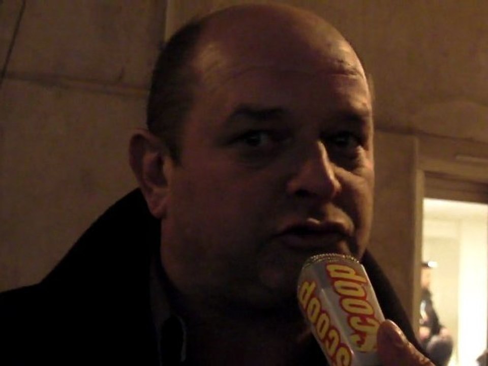 Gilles Garnier, president FCBP après FCBP - OM en Coupe de France