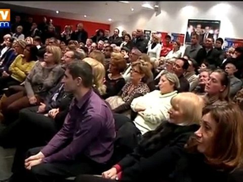 Les militants UMP soulagés par la candidature de Nicolas Sarkozy