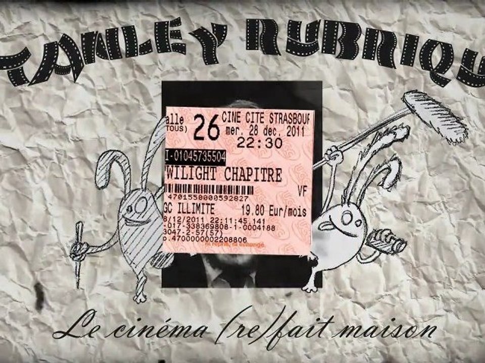 Stanley Rubrique 11 - Twilight chapitre 4 partie 1-Revelation