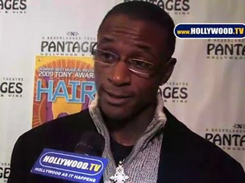 Celebrity Roundup at Hair Musical at Pantages Theater