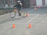 Les écoliers de Mesnil passent le permis vélo