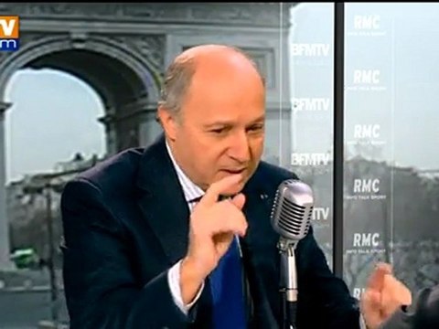 Laurent Fabius sur BFMTV dénonce la référendite de Nicolas Sarkozy