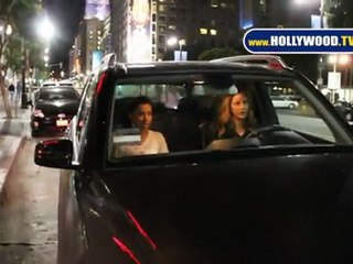 Eva Longoria Dines at Cafe Was with Eduardo Cruz