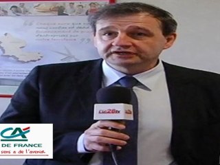 Le28.tv - CREDIT AGRICOLE EURE ET LOIR  - ITW, JOSE SANTUCCI