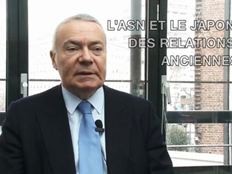 19.01.2012 | Visite de M.Hosono, ministre japonais chargé de l'environnement. Entretien avec André-Claude Lacoste, président de l'ASN