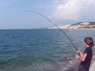 Peche en surfcasting sur la cote atlantique 2011