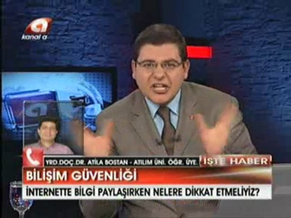 15.02.2012 KANAL A - ATİLLA BOSTAN TELEFON BAĞLANTISI