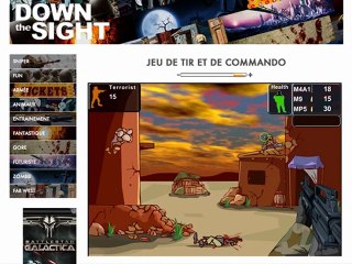 Un jeu de FPS du site DownTheSight