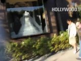 Matt Lucas strolls through West Hollywood