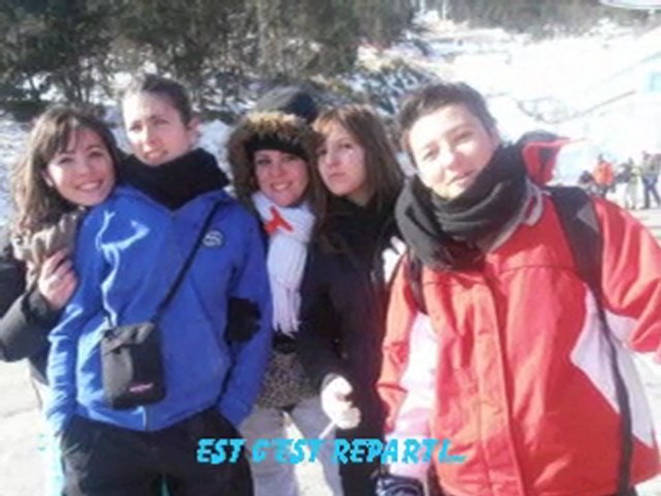 journée au ski avec eux...