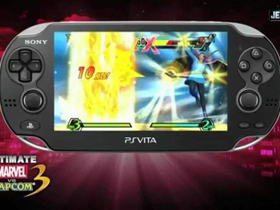 Ultimate Marvel VS. Capcom 3 PS Vita : Gameplay...