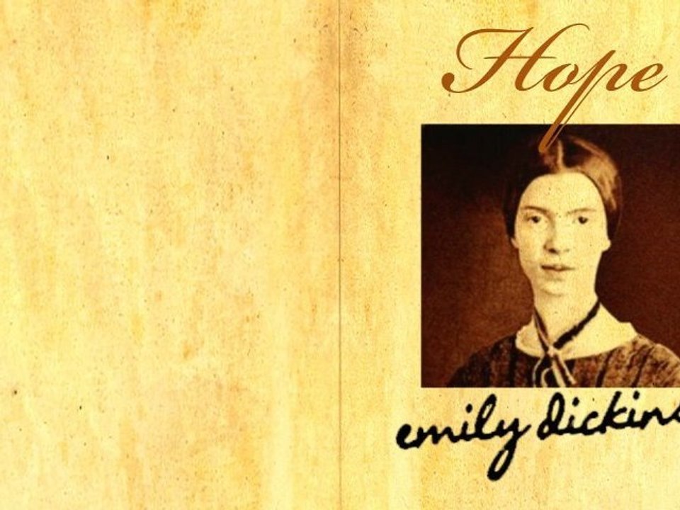 Hope by Emily Dickinson (Poetry Reading)