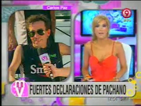 PRONTO.COM.AR Pachano se enojó con Canosa
