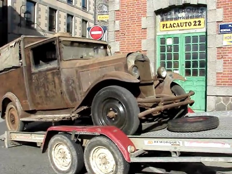 Départ de la C4 1928