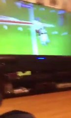 Asian Dad Goes Wild Over Patriots Game