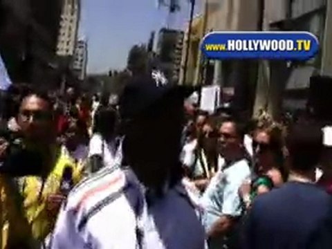 Russell Simmons At Puff Daddy's Star Ceremony