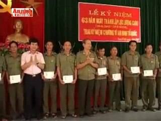 Kỷ niệm Ngày hội toàn dân bảo vệ ANTQ