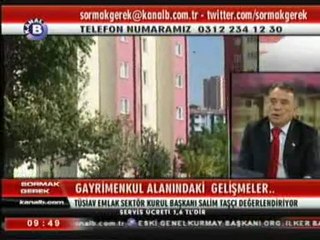 Salim Taşçı  Gayrimenkul Alanındaki Gelişmeler  www.emlakmanset.com 2012