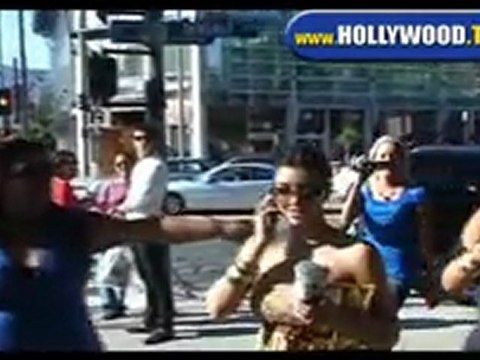 Kim Kardashian Hit InterMix and Starbucks on Robertson.