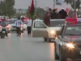 Des centaines de Libyens fêtent le 1er anniversaire de la révolution