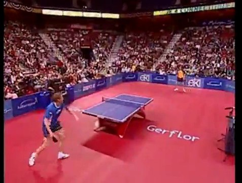 The Most Epic Table Tennis Volley Ever