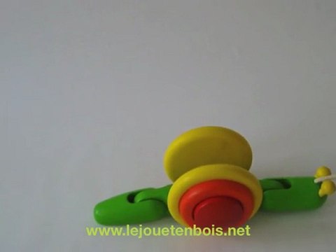 escargot : jouet à tirer