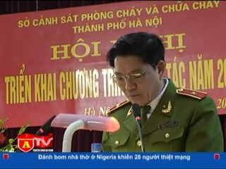 Sở CS PCCC Hà Nội triển khai công tác năm 2012