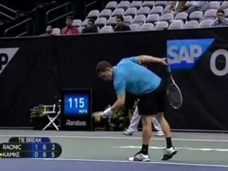 Raonic batte Kamke - San Jose, ottavi
