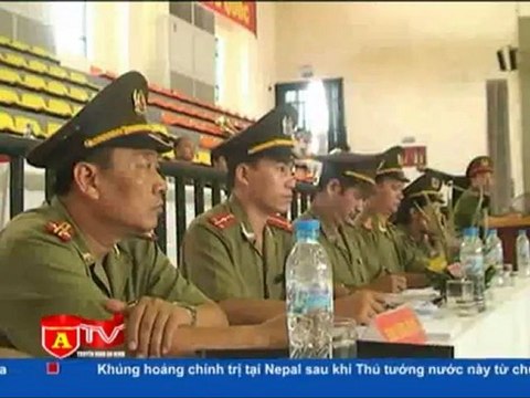 CAH Thanh Trì tập huấn điều lệnh cho CBCS