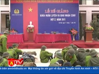 Tổng kết khóa huấn luyện công dân phục vụ có thời hạn trong CAND