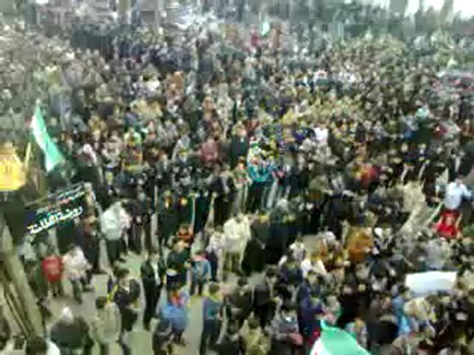 فري برس   اللطامنة حماة مظاهرة صباحية 16 2 2012