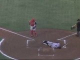 Fat Minor League Baseball Player Sacrifices Himself For Run