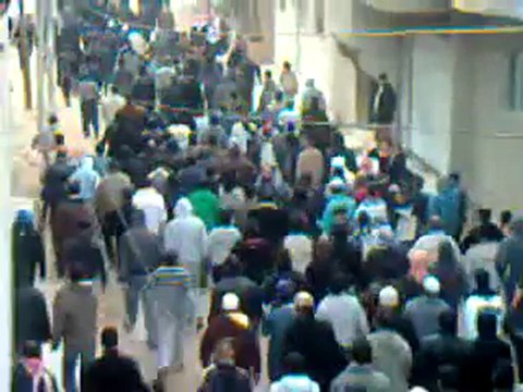 فري برس ريف دمشق عرطوز تشييع الشهيدة حمدة الخميس 15 2 2012 ج1