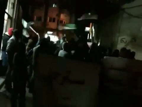 فري برس مسائية يوم الأربعاء دمشق جوبر 15 2 2012 ج1