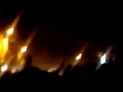 فري برس قطنا ريف دمشق مظاهرة مسائية يوم الثلاثاء حملة التصعيد الثوري 14 2 2012