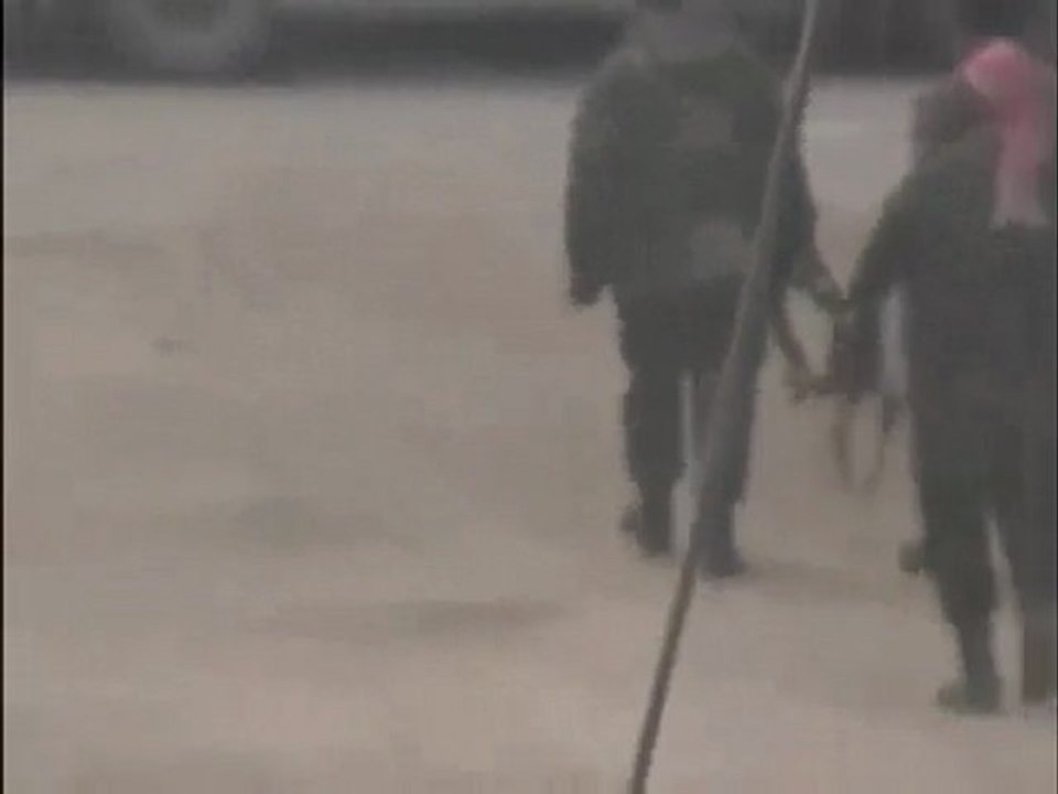 فري برس   غوطة دمشق سقبا عملية تمشيط و مداهمات عشوائية 14 2 2012