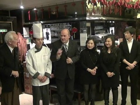 Baguettes d'or à l'Orient d'or Paris le 6 février 2012 par la Fédération Internationale du Tourisme