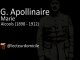 Guillaume Apollinaire - Marie - Alcools