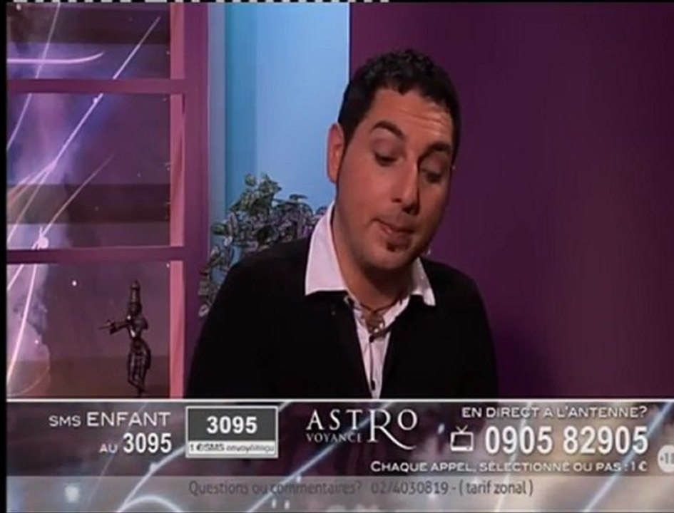Astrovoyance Nicolas Gigliotti (Secret story) et Carl sur RTL TVI