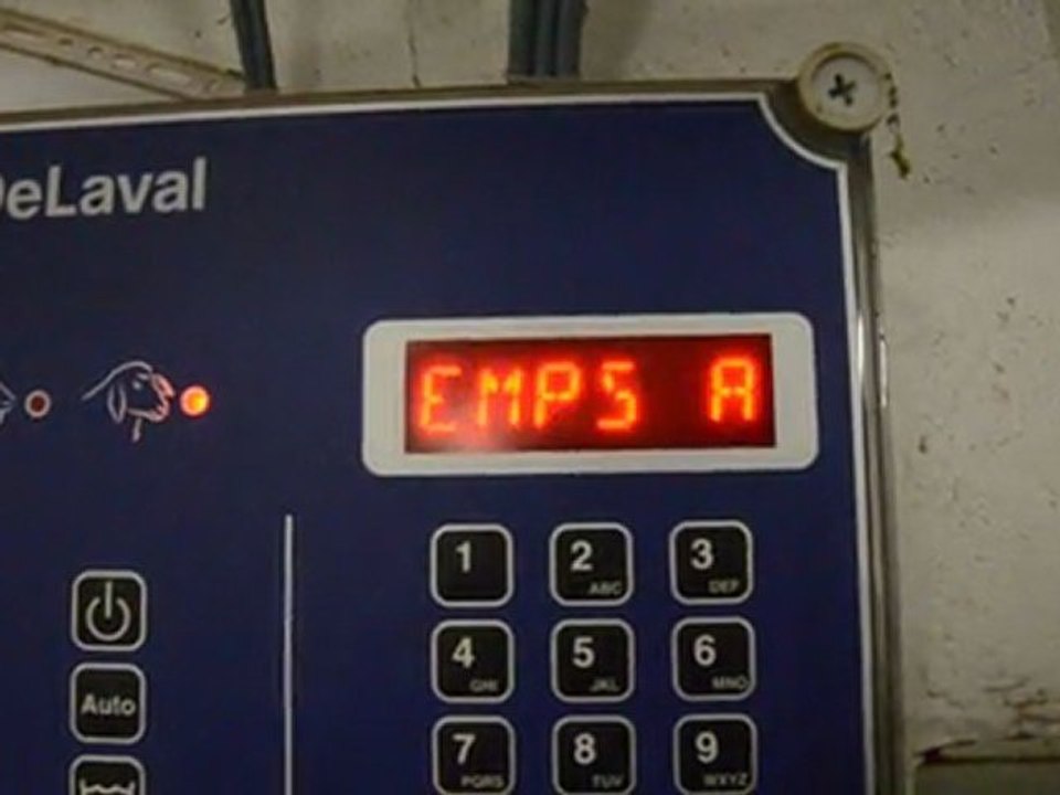 Temps de traite boitier Delaval