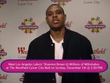 Shannon Brown Coming to MOM Sun Dec 5th at 3pm 112410 YT