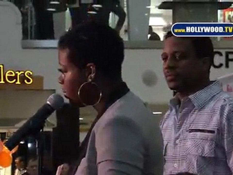 Fantasia Barrino Stars at Westfield Millions of Milkshakes