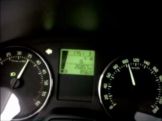 Accel Skoda Fabia 1.6 TDI 70CH 30Km/h  ~ 130km/h