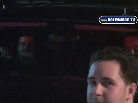 Paris Hilton Prepares Makeup In Car at Voyeur